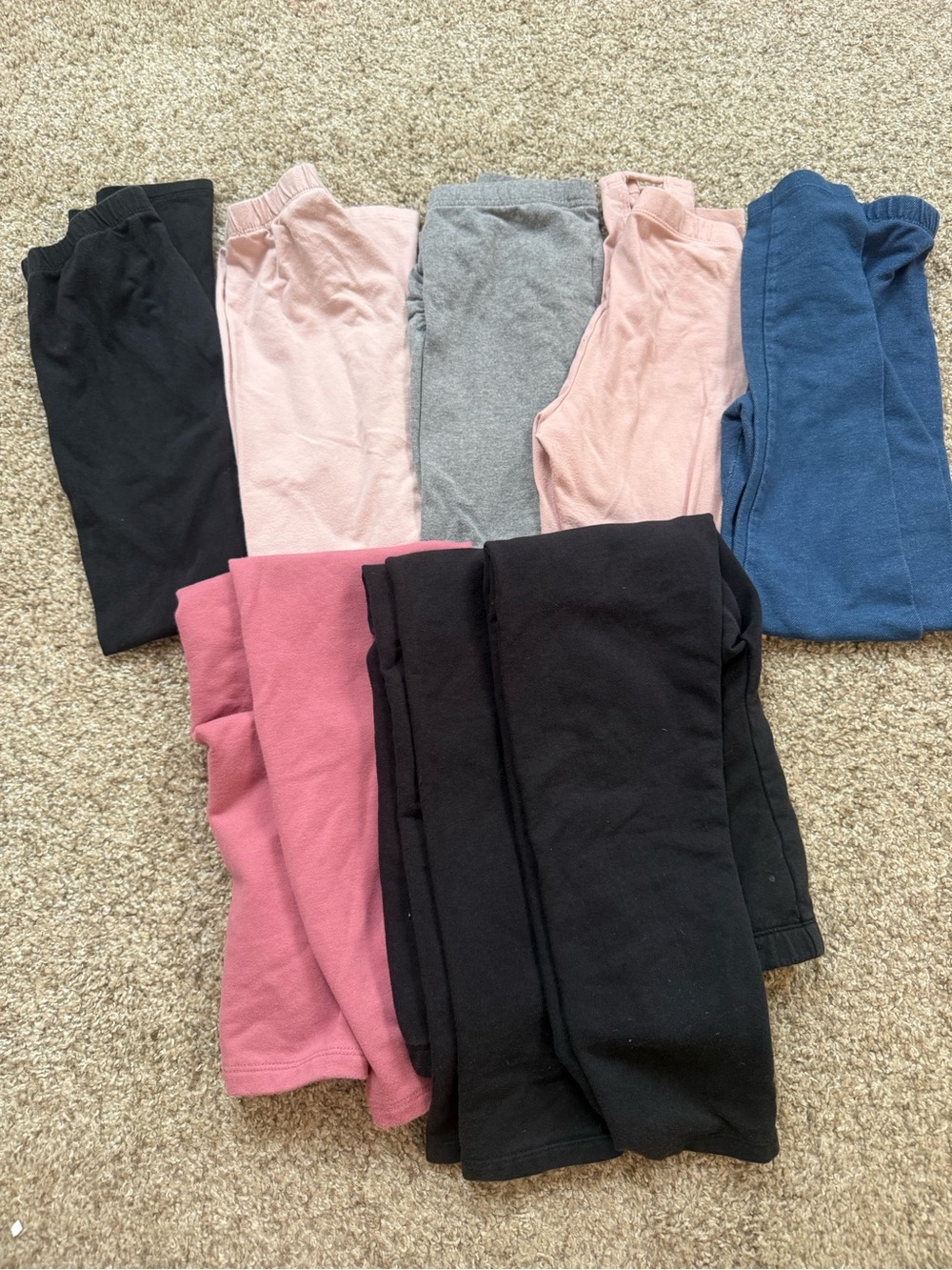 Girls Size 8 Leggings Pack